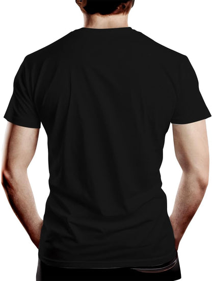 Attack Titan Novelty Anime Print Summer Fashion T-Shirt for Men'S,Black,Xl